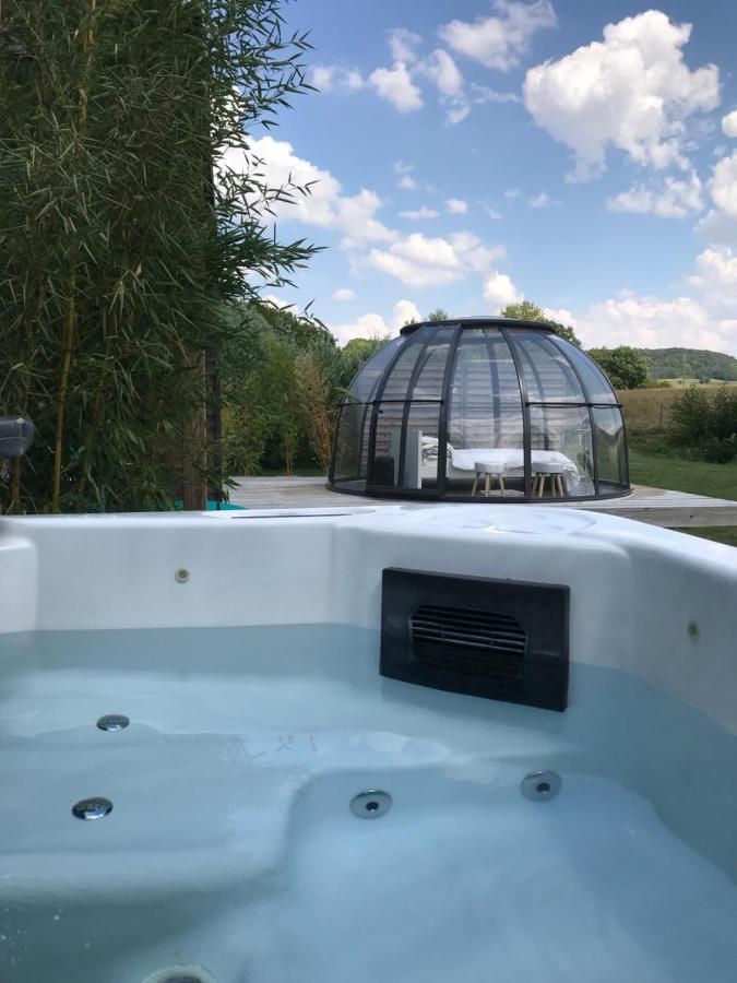 Outremecourt Les Nuits Insolites De La Mothe - Hebergement En Bulle Ou Tiny House Avec Spa Privatif المظهر الخارجي الصورة