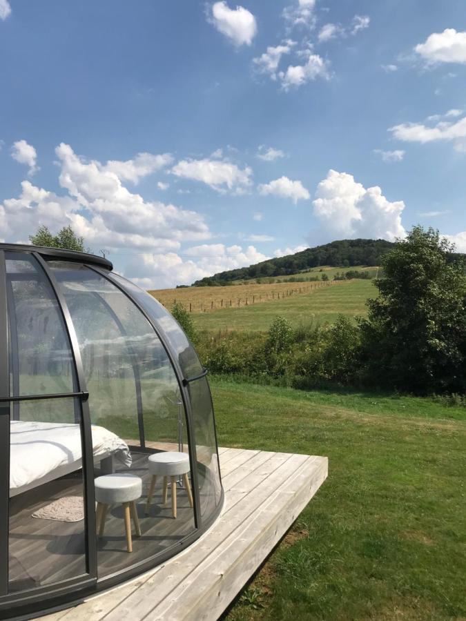 Outremecourt Les Nuits Insolites De La Mothe - Hebergement En Bulle Ou Tiny House Avec Spa Privatif المظهر الخارجي الصورة